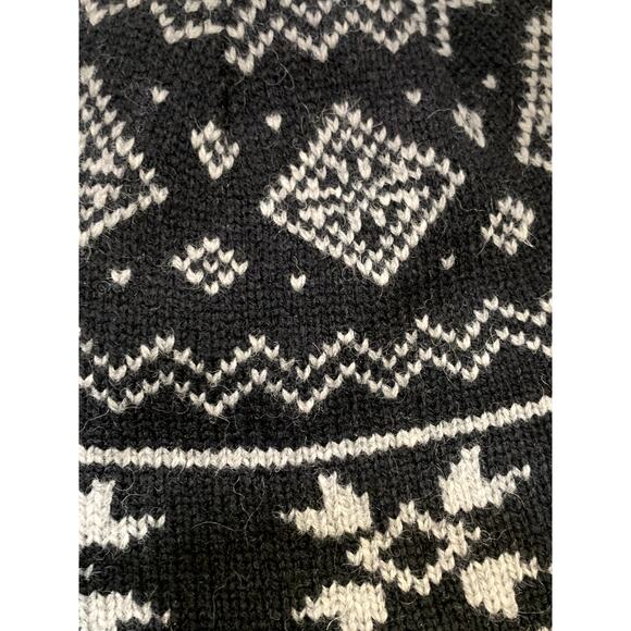 Chaos Hat Ski Winter Trapper Ear Flaps Knit Shell Fleece Interior Black Gray - Picture 6 of 8